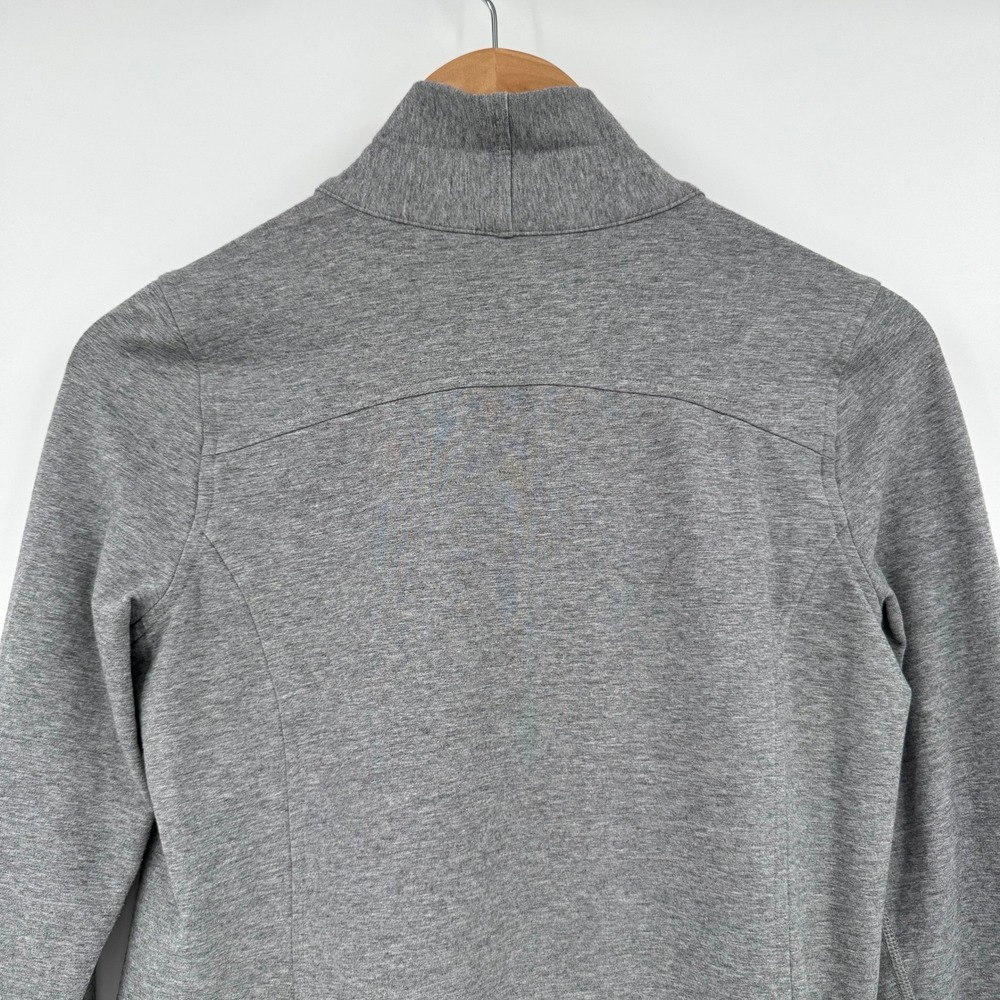 Lululemon Coast Wrap Jacket Heathered Grey Long Sleeve Size‎ 6 Activewear - Picture 12 of 13
